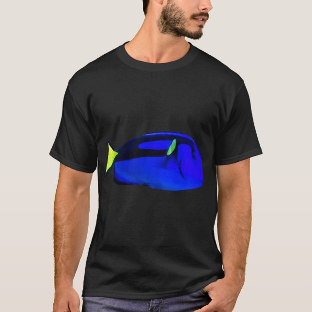 Camiseta Peixe Cirurgião Azul (Frente)