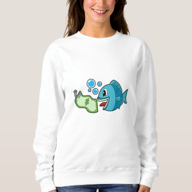 Camiseta Peixe com nota bancária (Frente)