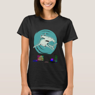 Camiseta Peixe Criatura Marinha Tesoura Martelo De Pedra Sc