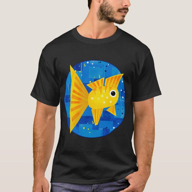 Camiseta Peixe-dama-de-natal (Frente)