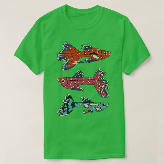 Camiseta Peixe de Aquário (Frente do Design)