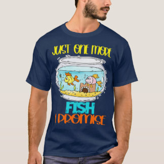 Camiseta Peixe de Aquário Só Mais Um Peixe Que Prometo