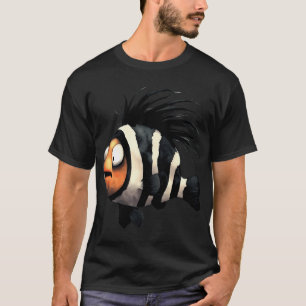 Camiseta peixe de Burton