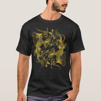 CAMISETA PEIXE DE CARPÃO KOI JAPONÊS