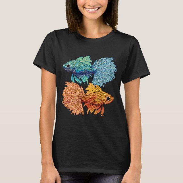 Camiseta Peixe de Combate (Frente)