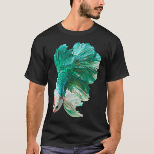 Camiseta Peixe de Combate Siameses Verde Espuma do Mar Bran