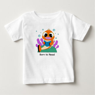 Camiseta Peixe de Desenho Animado Adorável – Criatura Marin