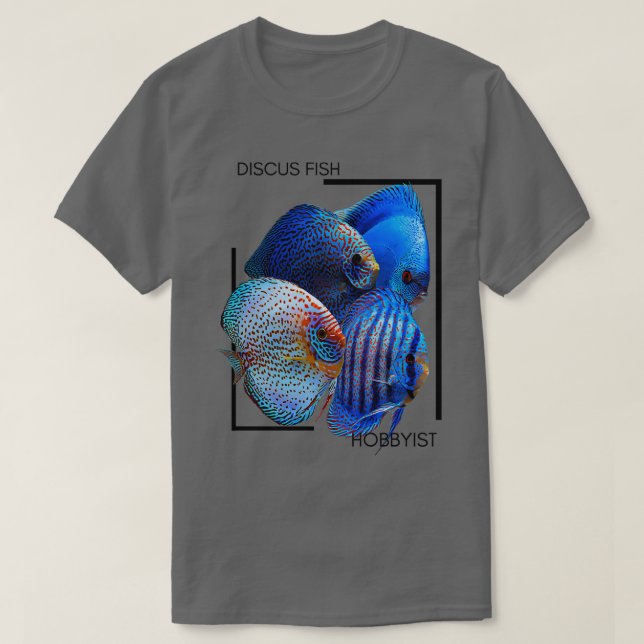 Camiseta Peixe de Disco 12 (Frente do Design)