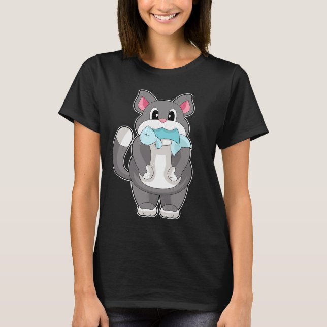 Camiseta Peixe de gato (Frente)