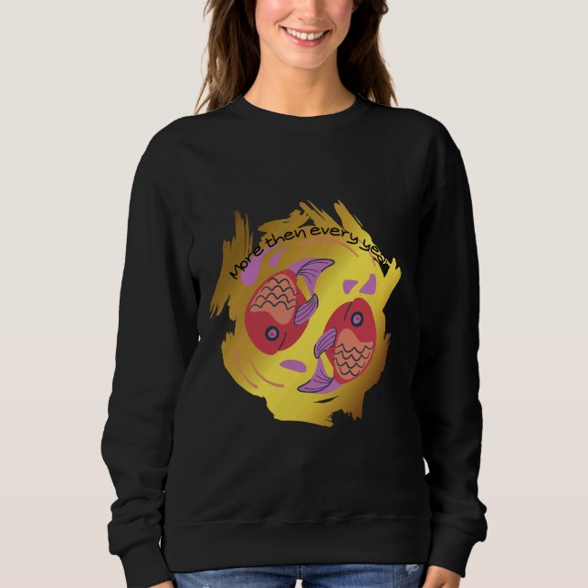 Camiseta Peixe de Natação Livre (Frente)