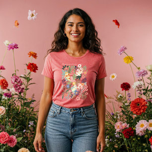 Camiseta Peixe de Peixes Biológicos Tropicais Elegante