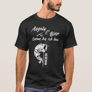 Camiseta Peixe de Pesca e Cerveja Seja Carpa Bagre