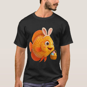 Camiseta Peixe Disco de Páscoa