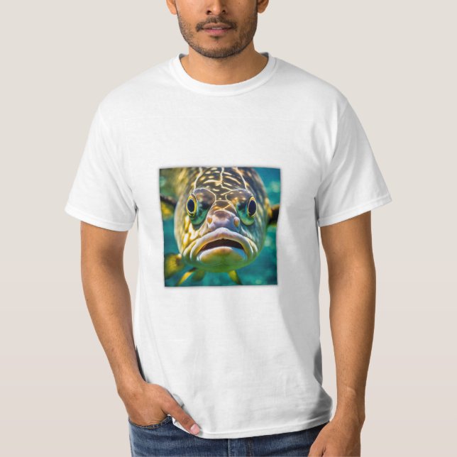 Camiseta peixe do bacalhau (Frente)