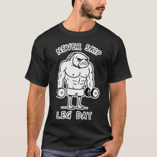 Camiseta Peixe do Dia da Perna