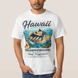 Camiseta Peixe do Estado do Havaí