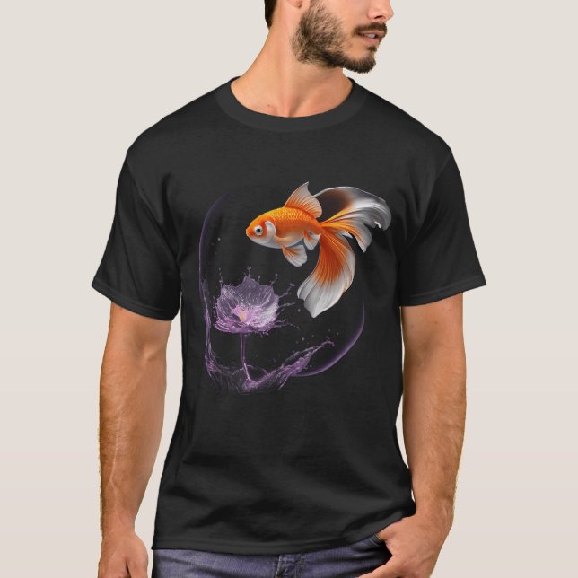 Camiseta Peixe dourado (Frente)