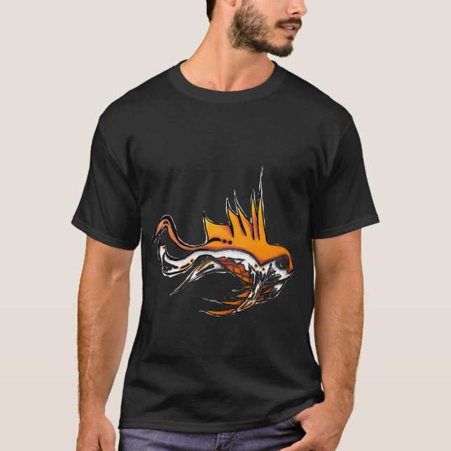 Camiseta Peixe dourado (Frente)