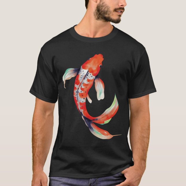 Camiseta Peixe dourado. (Frente)
