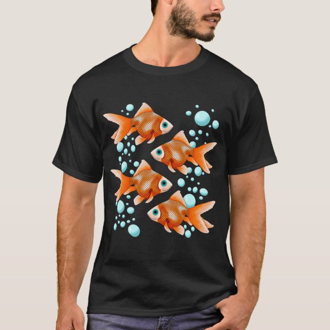 Camiseta Peixe dourado (Frente)