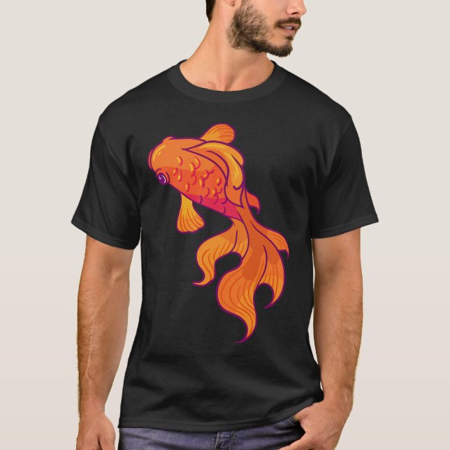 Camiseta Peixe dourado (Frente)