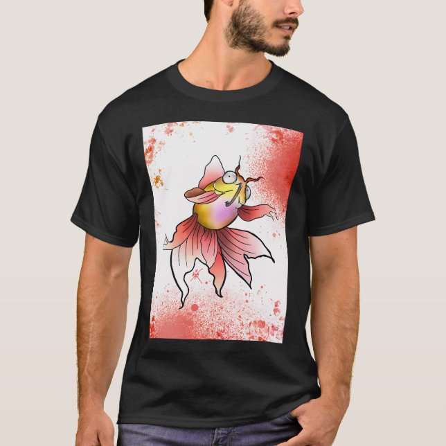 Camiseta Peixe dourado (Frente)