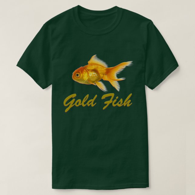 Camiseta Peixe Dourado 5 (Frente do Design)