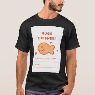 Camiseta Peixe Dourado - Abraços & Peixes Dia dos Namorados