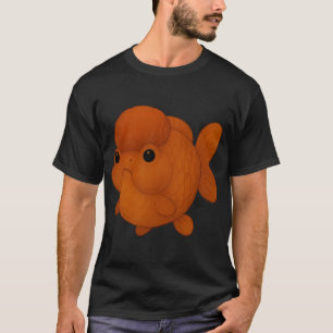 Camiseta Peixe Dourado - Arte Chunky - Arte de Peixe Retro 