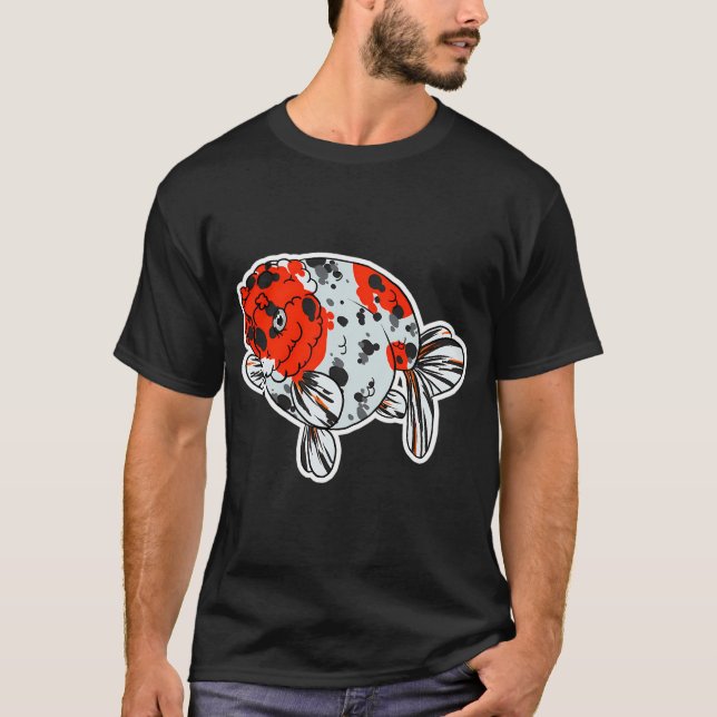Camiseta Peixe Dourado Chique - Ranchu (Frente)