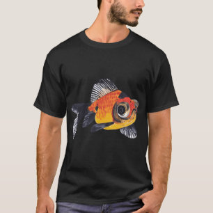 Camiseta PEIXE DOURADO DE OLHO DE TELESCÓPIO CARANTA-Carass