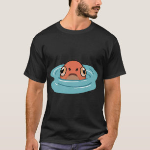 Camiseta Peixe Dourado de Olhos de Bolha (Aberração da Natu