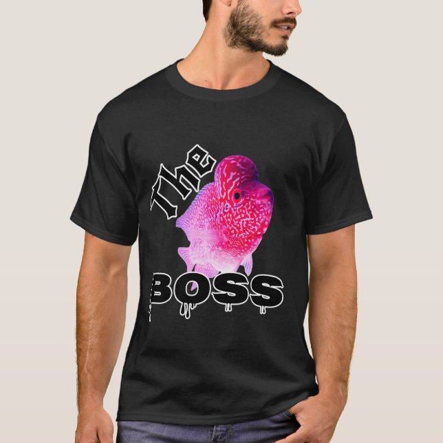Camiseta Peixe Dourado de Olhos Saltitantes (Frente)