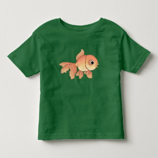 Camiseta Peixe dourado dos desenhos animados