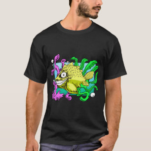 Camiseta Peixe Dourado em Aquário