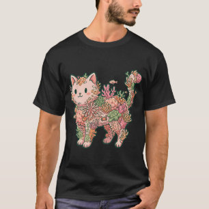 Camiseta peixe dourado escuro, peixe Koi, peixe Betta Arte 