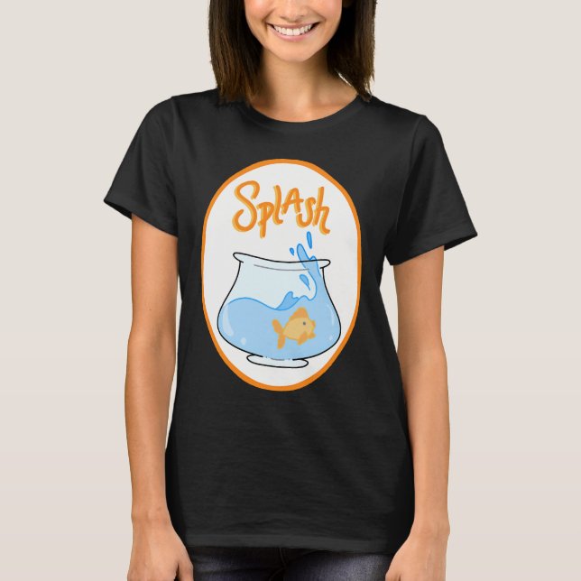 Camiseta Peixe Dourado Espalhando (Frente)