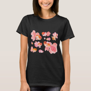Camiseta Peixe Dourado Flor de Cerejeira 2