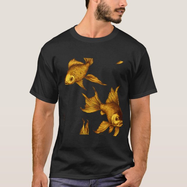 Camiseta Peixe Dourado Glorioso Gracioso (Frente)