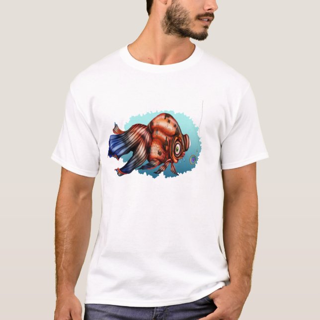 Camiseta Peixe dourado gordo (Frente)