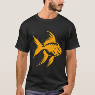 Camiseta Peixe Dourado (Laranja)