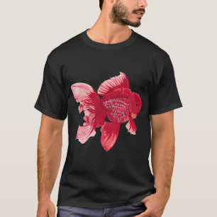 Camiseta PEIXE DOURADO ORANDA VERMELHO-Carassius auratus