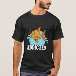 Camiseta Peixe Dourado Viciado Aquarismo Aquário Pet