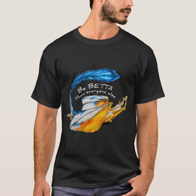 Camiseta Peixe Dragão Betta (Frente)