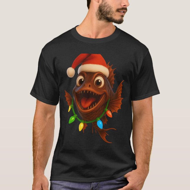 Camiseta Peixe-Dragão de Natal (Frente)