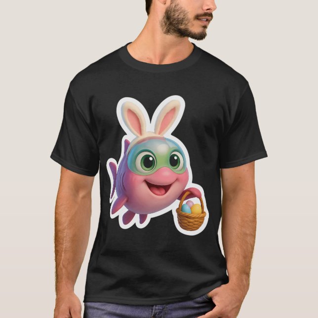 Camiseta Peixe Easter Barreleye (Frente)