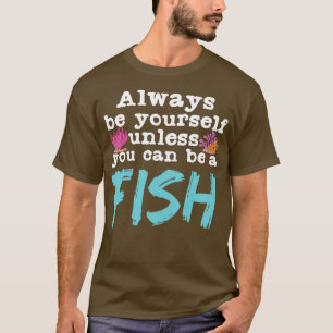Camiseta Peixe Engraçado Citação Aquarista Aquário