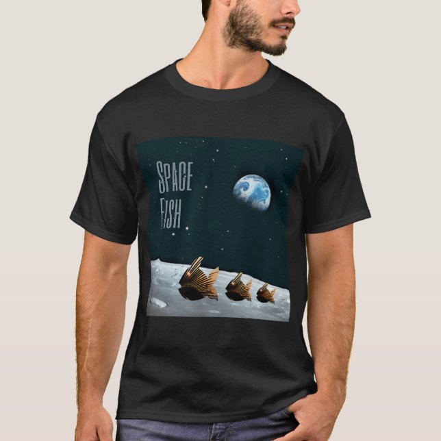 Camiseta Peixe Espacial (Frente)