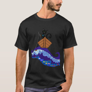 Camiseta Peixe Espadim Vibrante do Oceano em Acrílico (sem 