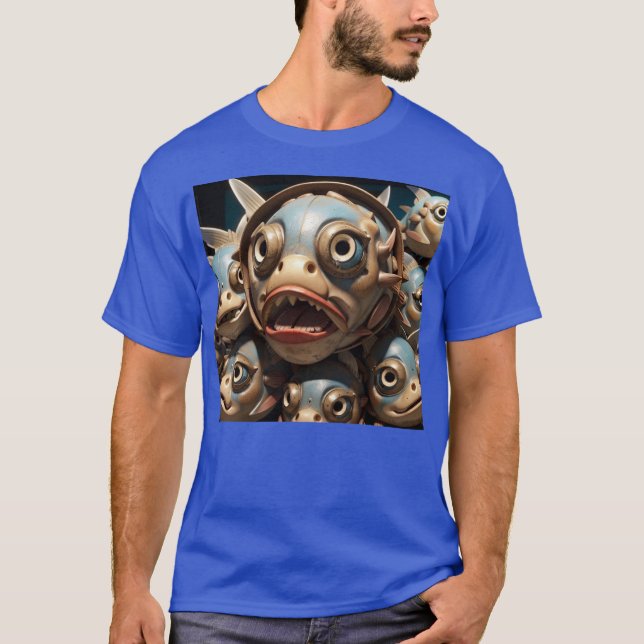 Camiseta Peixe estranho (Frente)